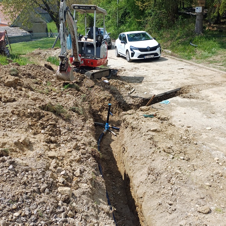 IZGRADNJA PRODUŽETKA VODOVODNE MREŽE U ZRINSKOJ ULICI, VELIKA