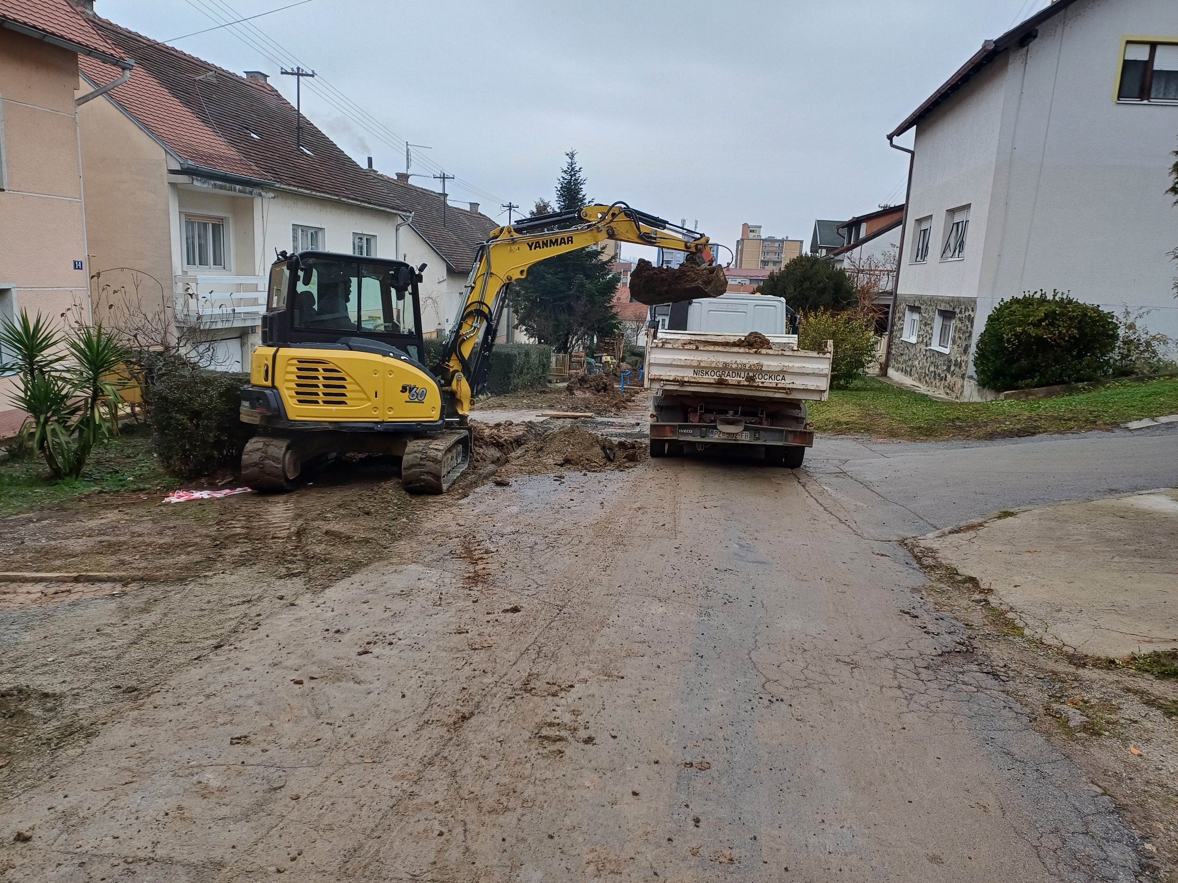 REKONSTRUKCIJA VODOVODNE MREŽE  U RADNIČKOJ ULICI U POŽEGI